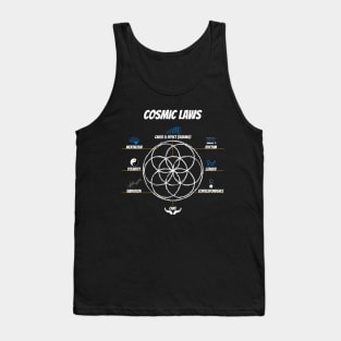 Seed of Life | Flower of Life connect with the hermetic laws Tank Top